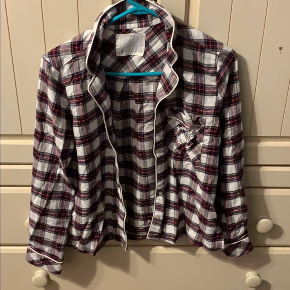 Very cute flannel Christmas pajama set